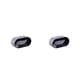 thumbnail image 3 of Matsuzay Montaje de almacenamiento Soporte de cepillo Gancho Gadget de cocina Soporte de pared Base eléctrica Ahorro de espacio Sin taladro Negro 2piezas, 3 of 6
