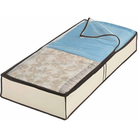 Whitmor Manufacturing 6687-75 Jumbo Canvas Underbed Bag 18"W x 42"L x 6"T