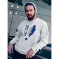 thumbnail image 2 of NASA Nasa Explore More Astronaut Sweatshirt Men -NASA Designs, Male 3X-Large, 2 of 4
