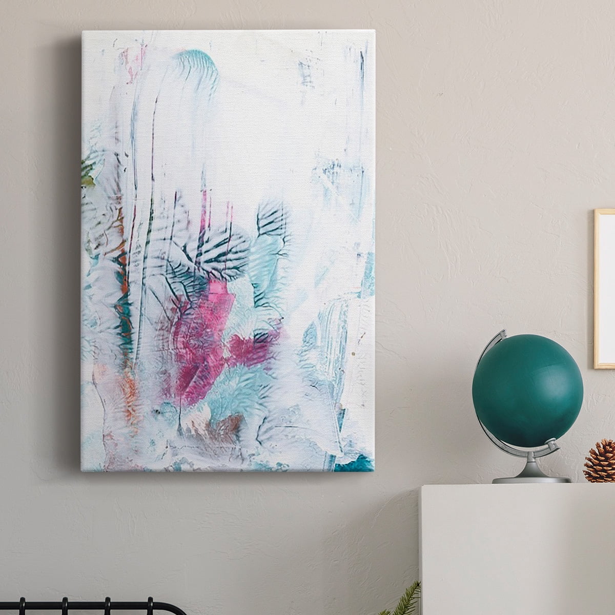 Magneta Coral I Premium Gallery Wrapped Canvas - Ready to Hang