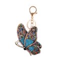 thumbnail image 1 of Llavero de mariposa con pintura de diamantes de imitación JAAS regalos de Navidad para niños y adultos, 1 of 5
