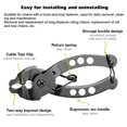 thumbnail image 4 of Bike Chain Pliers Portable Bike Chain Pliers Missing Link Remover Pliers Bike Chain Tool Compatible with All Speed Chain, 4 of 9