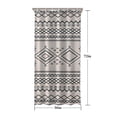 thumbnail image 5 of Geometric Diamond Striped Pattern Shower Curtain 36"x72" ,Bathroom Decorative Shower Curtains Set with 12 Hooks,Modern Waterproof Washable Shower Curtain, 5 of 6