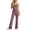 Purple, variant on Gkeoshab Women Pajama Sets Women Striped Ribbed Two Piece Camisole Lounge Sets Lace Trim Tank Top & Long Pants Fashion Tie Dye Pajama Set Breathable Loungewear