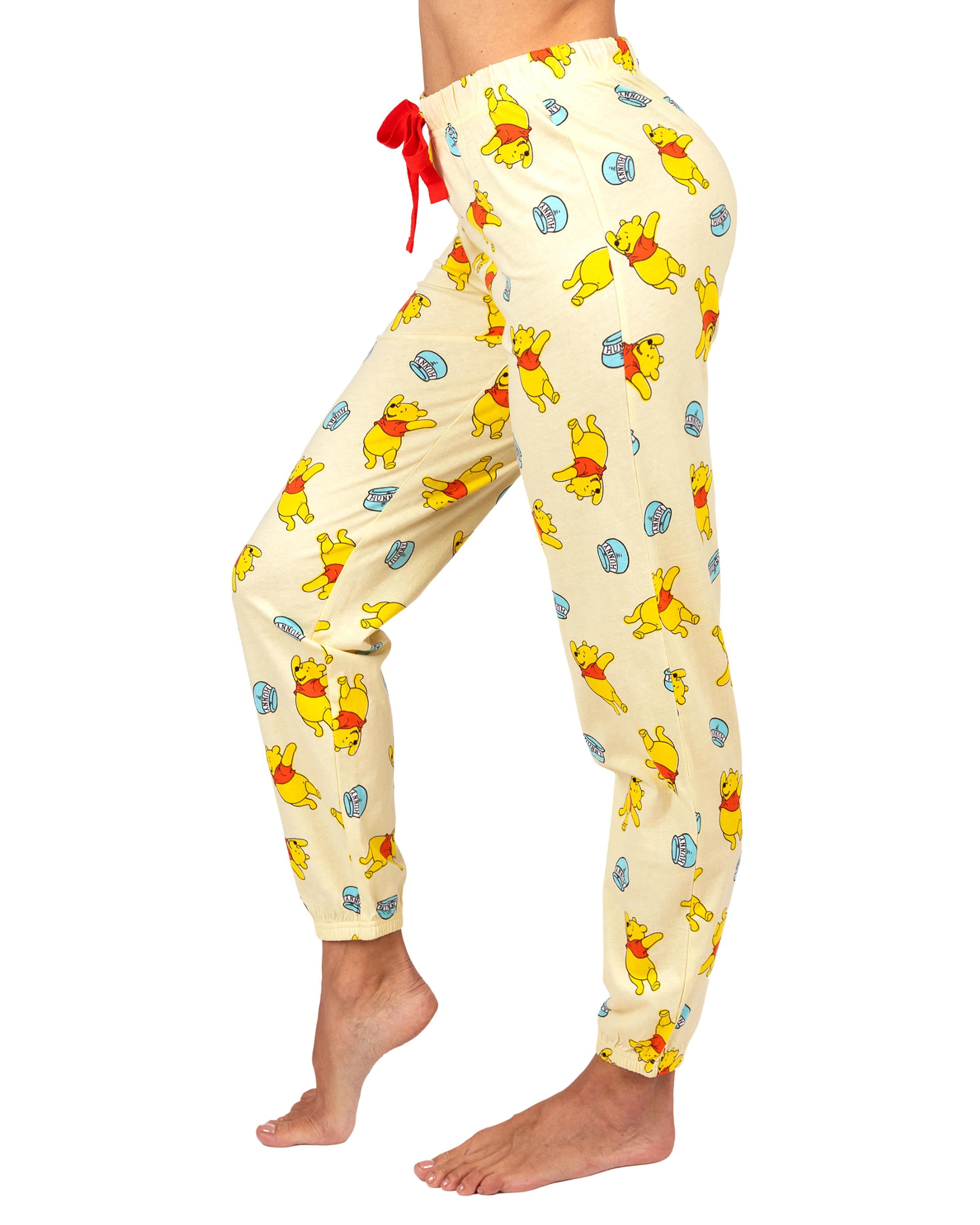 Disney Womens Lounge Pants Pajama Bottoms AOP (Pooh & Friends