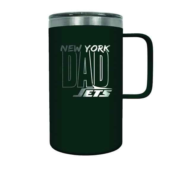New York Jets Dad 18oz. Hustle Travel Mug
