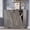 Gray/Deodorization 2 Cabinets, variant on FANRAL Tilt Out Trash Can Cabinet for 2 Bins,Hidden Recycle Garbage Enclosure with Negative Ion & Ozone Odor Control,Wooden Double Storage Cabinet for Kitchen Bathroom Laundry Room