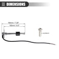 thumbnail image 4 of Unique Bargains Universal Marine Fuel Sending Unit Float Fuel Gauge Diesel Water Level Sender Unit Sensor 6.5' 165mm, 4 of 7
