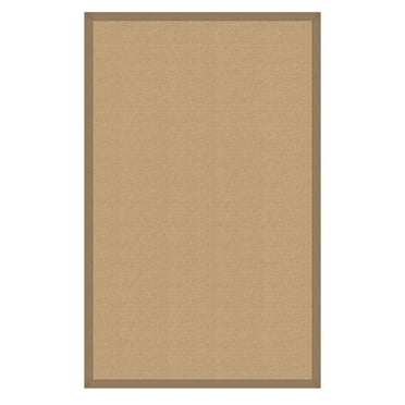 Linon Trio 5' x 7' Hand Tufted Rug in Black