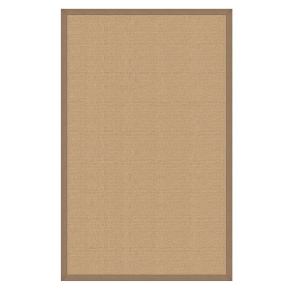 Linon Trio 5' x 7' Hand Tufted Rug in Black
