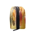 thumbnail image 4 of BZSMCE Makeup and Cosmetic Bag Women Simple Pineapple Peaches with Water Splash Pattern Square Cosmetic Bag, 4 of 6