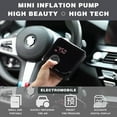 thumbnail image 5 of Clearance!Yufenmy Tire Inflator Portable Air Compressor,9V DC High Power Vehicle Air Pump with Tire Pressure Display,Led Light and Auto Stop Function for Car,Bike,Ball,Motor, 5 of 6