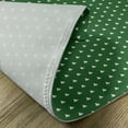 thumbnail image 5 of Ambesonne Christmas Place Mats Set of 4, Little Bells, Standard Size, Green and White, 5 of 6