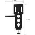 thumbnail image 3 of ZOUSSIQI Turntable Headshell,Universal LP Turntable Phono Headshell Mount Replacement with Wires,Universal Phono Turntable Headshell Mount Suitable for Various Phono CA919-50944, 3 of 8