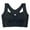 Black, variant on Bras for Women,Lace Front Closure Printed Bralette Seamless Comfort Plus Size Bra,Sports Bras for Women,Blue,M