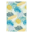 thumbnail image 2 of Unique Loom Outdoor Botanical Collection Area Rug - Limahuli (5' 3" x 8' Rectangle Multi/Blue), 2 of 6