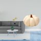 thumbnail image 2 of Cojín decorativo con forma de calabaza y hoja de hierro, pieza de colección, estatua decorativa para escritorio, sofá, cama o armario. Ideal para, 2 of 8