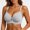 Gray, variant on Women's Plus Size Wireless Bra with Full-Bust Support Frame, Wide Straps, Full Support Wire-Free Bra for Everyday Comfort