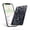 Black, variant on Ucard Ultra-Thin Bluetooth Wallet Tracker Card, Rechargeable Item Locator (Carbon Fiber)