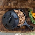 thumbnail image 2 of Lodge Cast Iron Smoker Skillet for Outdoor Grills, Pre-seasoned and , 6.5 inches, 2 of 4