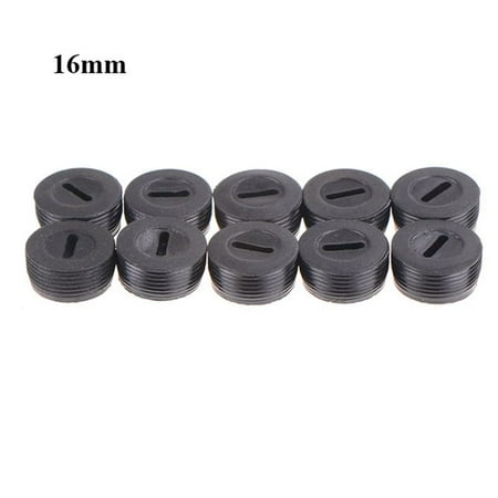 

10pcs 17mm/18mm/20mm/22mm Screw Carbon Brush Black Case Dia.12mm Carbon Brush Caps Power Tool Accessories Brush Holder Case Brush Holder Caps 16MM