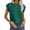 Green, variant on SNKSDGM Women's Plus Casual Easter Shirts for Women Womens Shirts Long Sleeve Tunic Summer New Ruffle Edged Fashion Sweet and Fresh Versatile Top T Shirt Womens Short Sleeve Tops Casual Loose Fit