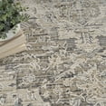 thumbnail image 6 of Nourison Nyle 5'3" x 7'10" Ivory Taupe Vintage Indoor Rug, 6 of 8
