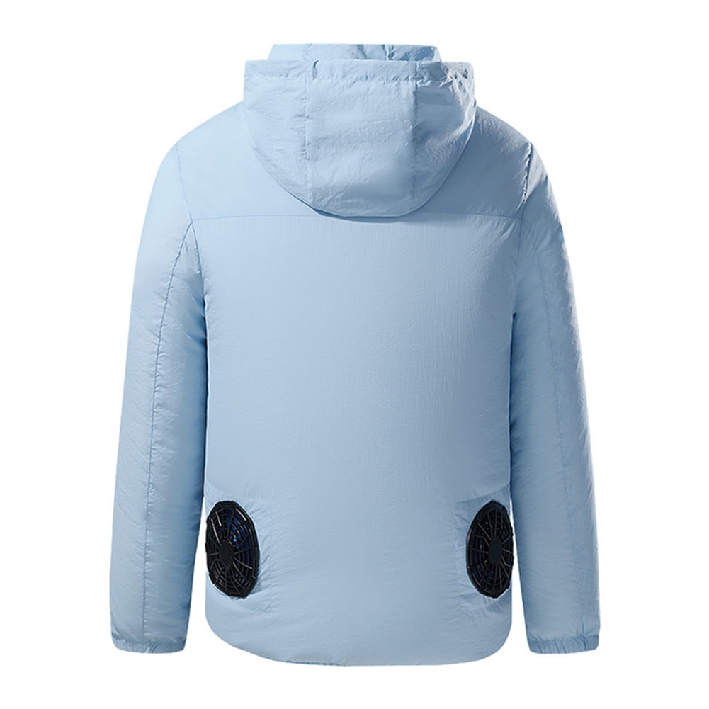 5V USB Cooling Jacket, Air Conditioning Jacket With Fans, UV Resistant Cooling AC Fan Jacket