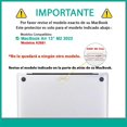 thumbnail image 2 of Funda TechProtectus para MacBook Air M2 Negra release 2022 A2681, 2 of 6