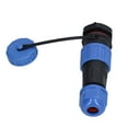 thumbnail image 4 of Aviation Connector, Rear Nut Type Waterproof Male Plug Female Socket Non Welded 380V 5A IP68  For Marine Equipment, 4 of 8