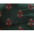 thumbnail image 4 of oneOone Georgette Viscose Fabric Leaves & Floral Block Decor Fabric Printed BTY 42 Inch Wide, 4 of 5