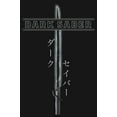 thumbnail image 2 of Men's Star Wars: The Mandalorian Darksaber Katakana Long Sleeve Shirt Black Large, 2 of 4