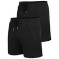 thumbnail image 5 of COOFANDY Men's 2 Pack Workout Gym Shorts Breathable 5" Running Joggers Athletic Performance Sports Shorts with Pockets, 5 of 10