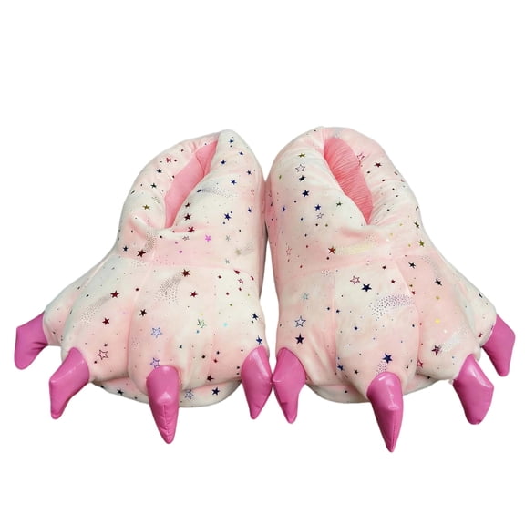 Unisex Soft Paw Claw Home Slippers Animal C`ostume Shoes
