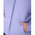 thumbnail image 5 of Hanes Just My Size EcoSmart Women's Full-Zip Fleece Hoodie (Plus ) Peri Blue 2X, 5 of 6