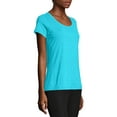thumbnail image 2 of Hanes Women's Modal Triblend Short Sleeve Scoopneck Tee, 2 of 6