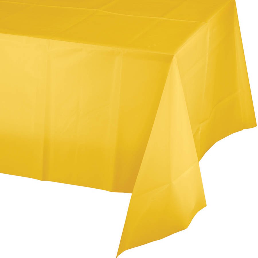 School Bus Yellow Table Cover