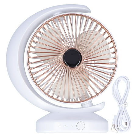 

Dioche Mini Portable Fan USB Charging Fan Desktop Table Fan Adjustable Air Circulating Fan Summer Gift Air Circulating Fan