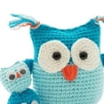 thumbnail image 6 of DIY Owl Doll Crochet Hand Knitting Toy Starter Crochet Your Own Crochet Beginner Crochet for , Blue, 6 of 8