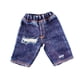 thumbnail image 2 of Figura de Acción CUTICAT 1:12 Pantalones Cortos de Mezclilla Azul con Agujeros, 2 of 8