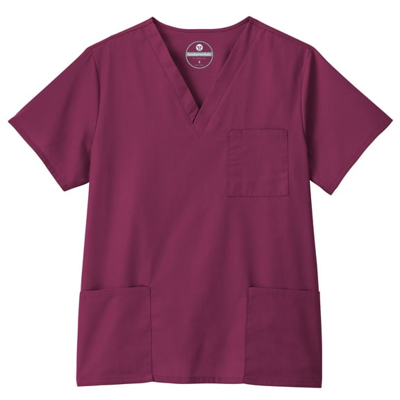 Fundamentals Unisex Three Pocket Scrub Top, Style 14869