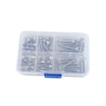 thumbnail image 3 of UPGRATOR 60PCS Stainless Bolts and Nuts Kit with Hex Head for DIY Enthusiasts in Instruments, 3 of 8