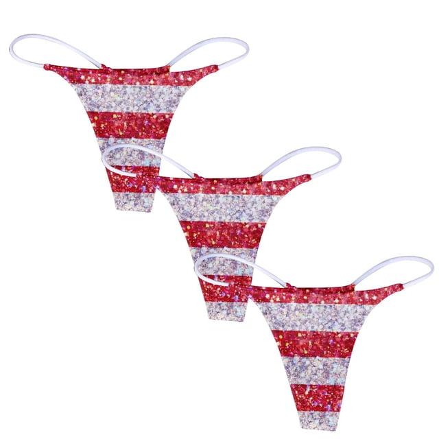 Aayomet Culotte en Coton pour Femmes (Rouge, P)