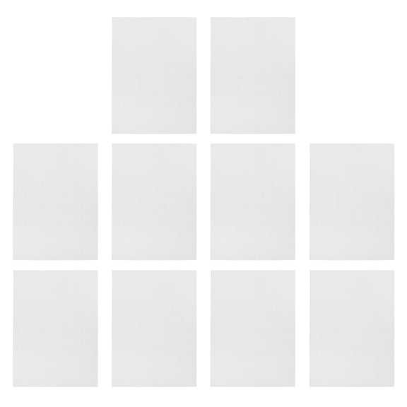 CRILSTYLEO Heat Transfer Paper 10Pcs White for T-Shirts Custom Garment Decoration