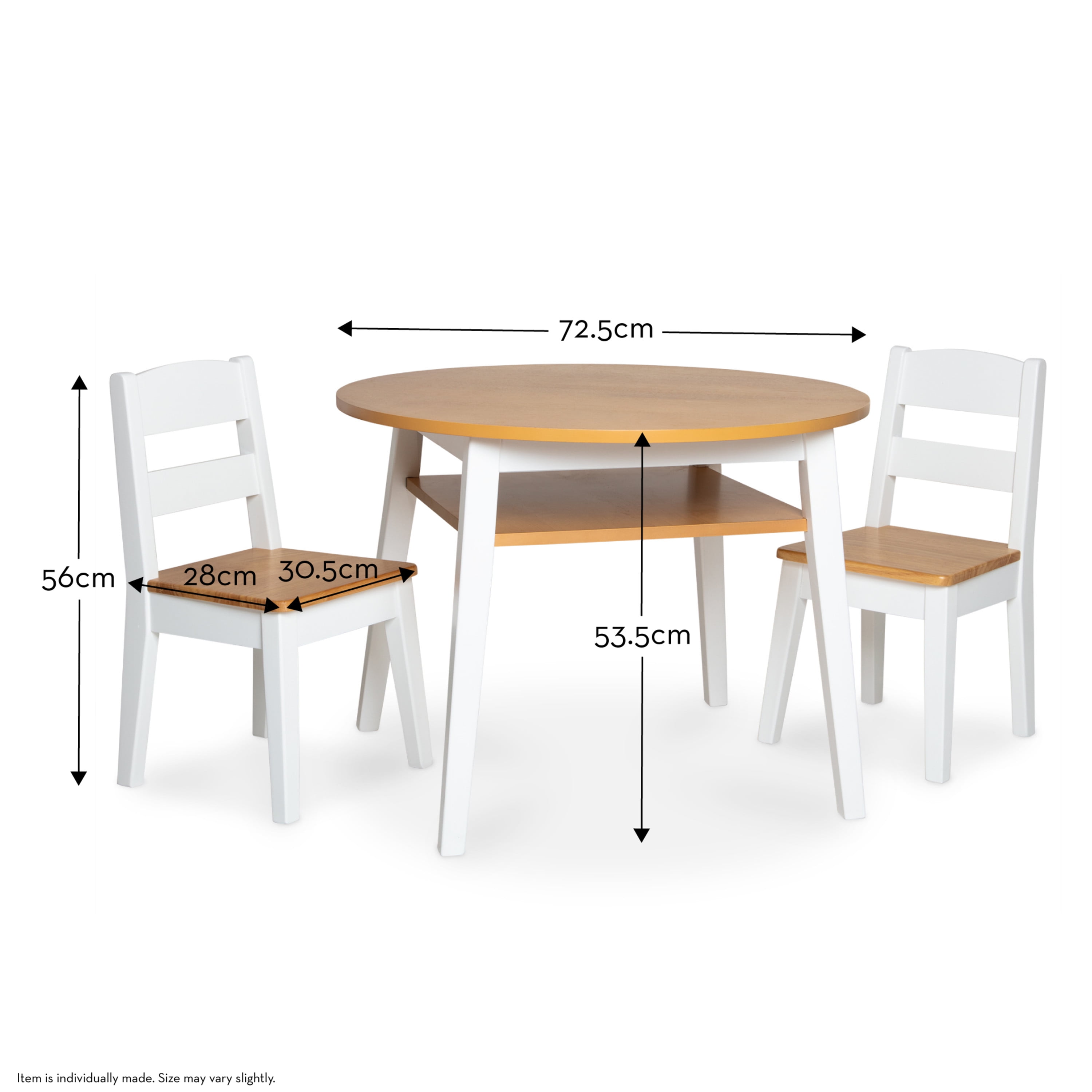 REVIEW: Melissa & Doug Wooden Art Table and 2 Chairs Set review – Light  Woodgrain/White 
