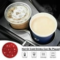 thumbnail image 6 of Syenll 4 Pack Car Cup Holder Coaster, 2.75 inch Universal Cup Holders, Non-Slip Car Accessories Interior Sets, Red, 6 of 9