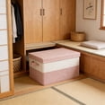 thumbnail image 6 of Foldable Wardrobe Storage Box | Extra Large Clothing Storage Bin | Fabric Storage Trunk for Bedroom Closet Organization | Home Storage Container for Seasonal Clothes, 6 of 6