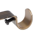 thumbnail image 3 of Curtain Rod Bracket, Iron Single Holder Support for 16mm Drapery Rod, 73 x 36 x 16mm Bronze Tone 4Pcs, 3 of 4