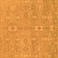 thumbnail image 1 of Ahgly Company Indoor Square Abstract Orange Modern Area Rugs, 3' Square, 1 of 4