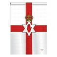 thumbnail image 2 of Breeze Decor 08169 Northern Ireland 2-Sided Vertical Impression House Flag - 28 x 40 in., 2 of 2